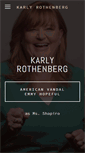 Mobile Screenshot of karlyrothenberg.com